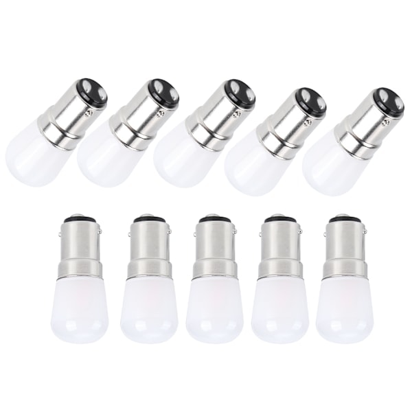10 st 1,5 W LED-lampa Lampsockel Delar Tillbehör AC 230V B15