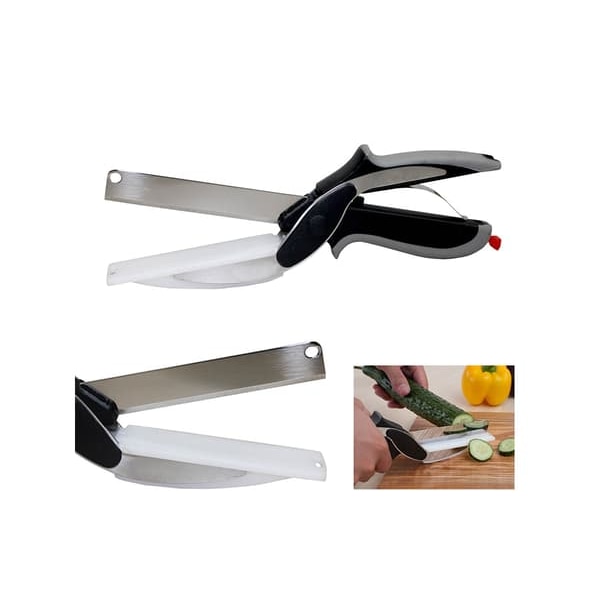 Saxkniv / Knivsax med inbyggd skärbräda - Kök & Matlagning—pa