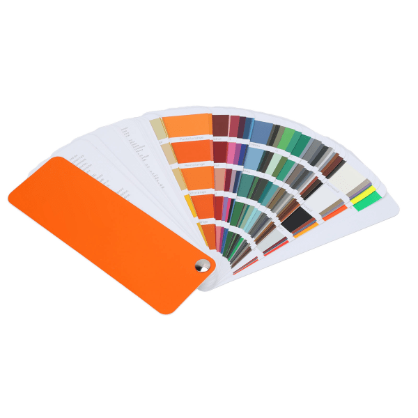 Fargeguide Spesialbelegg Farger Sekvensarrangement Fargetestbok for keramikkmaling