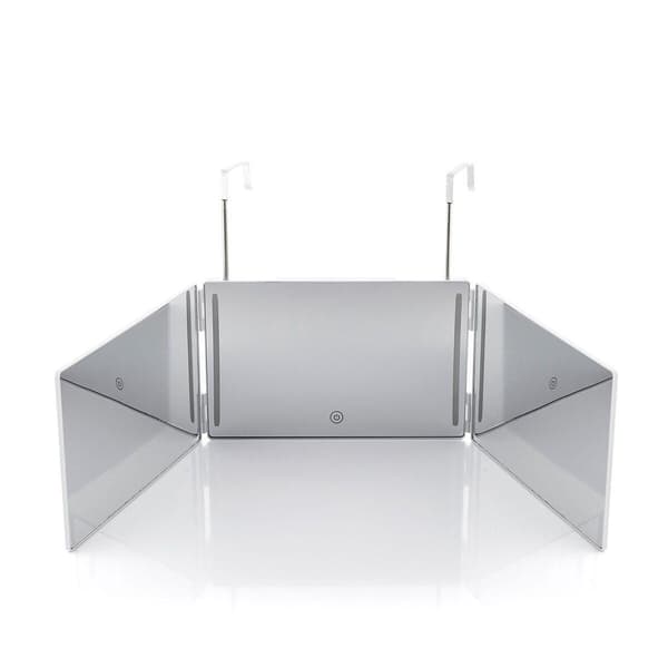 Bathroom Mirror with LED - 360º View - Lithium Battery