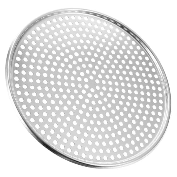 1 stk. Pizzapande Bageplade med Huller Aluminiumlegering Bageplade Køkkenredskaber