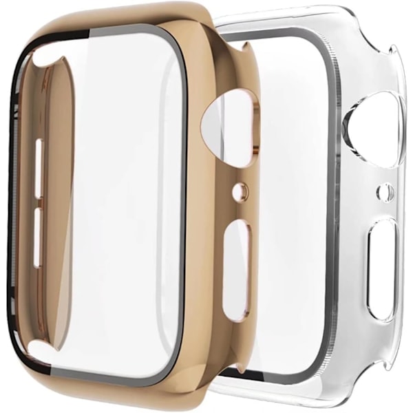 [2-pack fodral kompatibel med Apple Watch 41mm