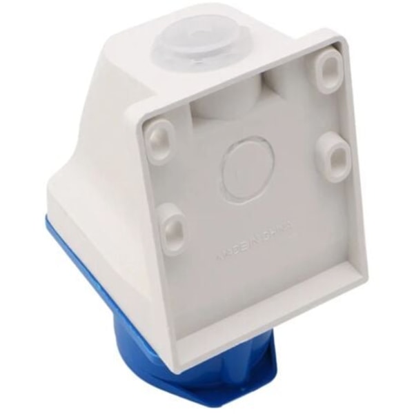 Industriell kontakt 16 ampere 3 pinner 220-250V vanntett IP44 2P + E 3 faser 16A egnet for bobiler, campingvogner, autocampere.pa