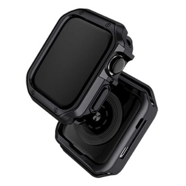 Apple Watch Ultra 49mm TPU Skal Fodral Bumper Svart—pa