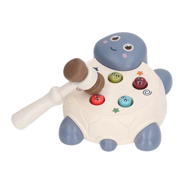 Interactive Pound-a-Mole Game for Fine Motor Skill Development - Educational Cute Animal Shaped Hammer Toy
