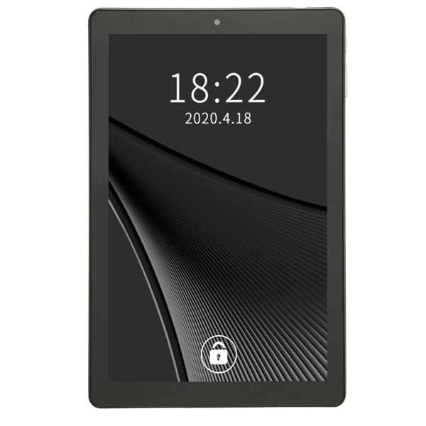 10 tuuman tabletin IPS-näyttö 3 Gt RAM-muistia 64 Gt ROM Android 11:lle 3G-verkko 5G WIFI Dual Sim Card Slots HD Tablet PC Musta Musta AU Plug