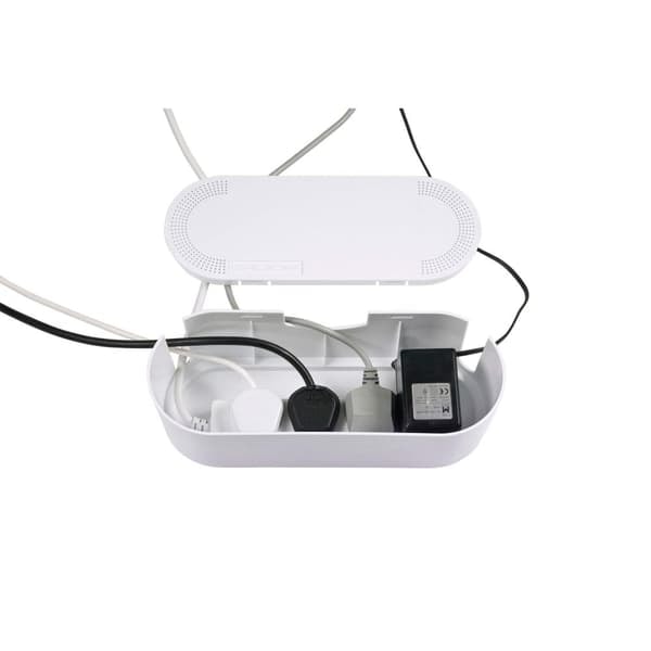 Kabelbox Liten Vit—pa