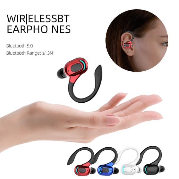 Trådløse Bluetooth-hodetelefoner Blå