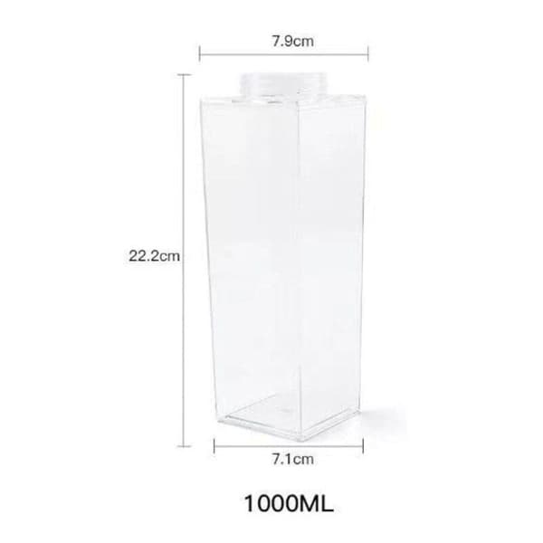 Plastflaske - Mælkekarton - 1000 ml