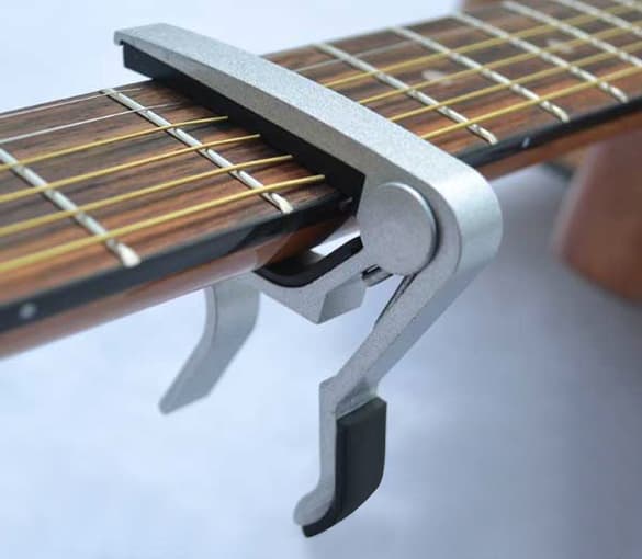 Gitar Capo - Sølv