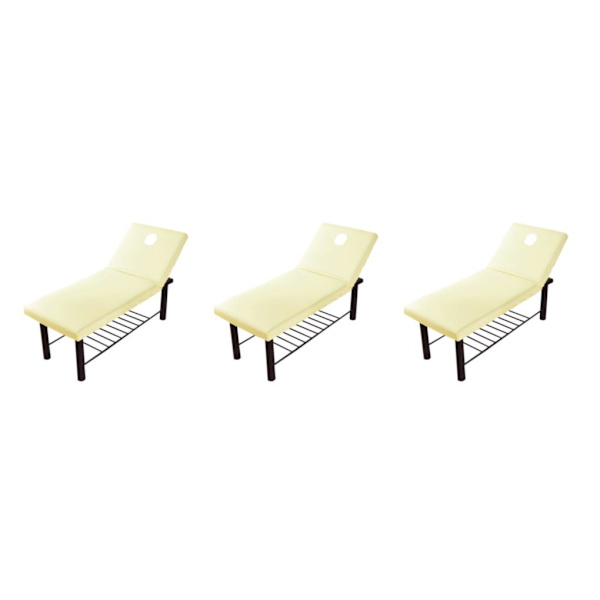 1/2/3 Komfortabelt og slitesterkt trekk for avslapping Beige Beige 3Set
