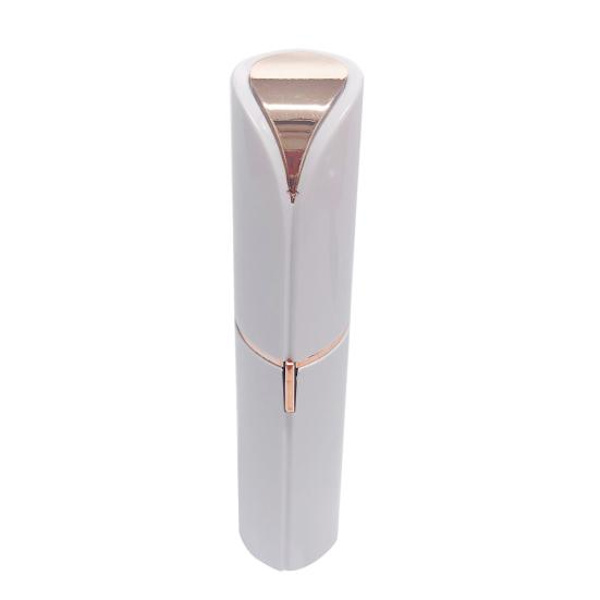Smertefri Trimmer for Kvinner Epilator Ansikt Nesehår Kinn Lepper Elektrisk Øyenbrynsfjerner Wine red 10.5cm