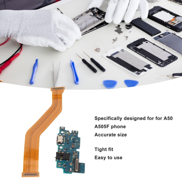 USB laddare dockningsverktyg Ersättning för A50 A505F Professional PCB USB laddningsport Flexkabel