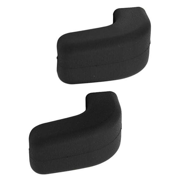 1 par støtfanger trekkrokbeskyttelse pute trekkrokbeskyttelse erstatning for Wrangler JK JL Gladiator TJ 2007‑2023 svart
