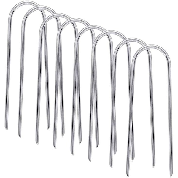 Stark U-formet trampolin jordanker til fodboldmål, campingtelte og store havedekorationer_Paris 8 pcs