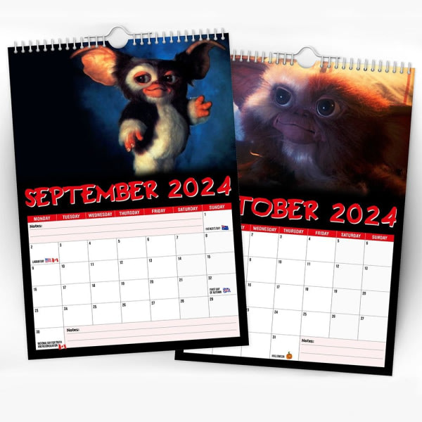 2024 Gizmo Kalenteri Seinäkalenteri Hängkalender