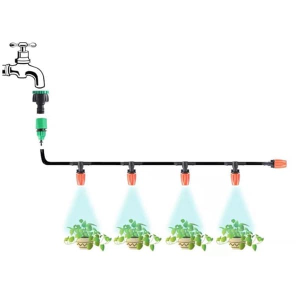 Vanningssystem med Vannslør Irrigasjonssystem 20m—pa