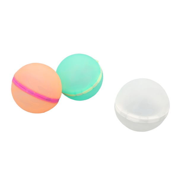 3st magnetiska vattenbollar Återanvändbara silikon självtätande vattenballongleksak för barn utomhusspel