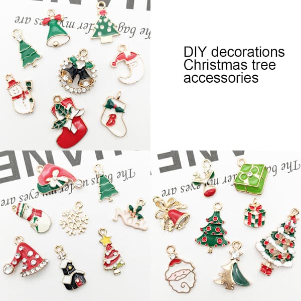 Juletrepynt Mini Krans Miniatyr Dekor Jul
