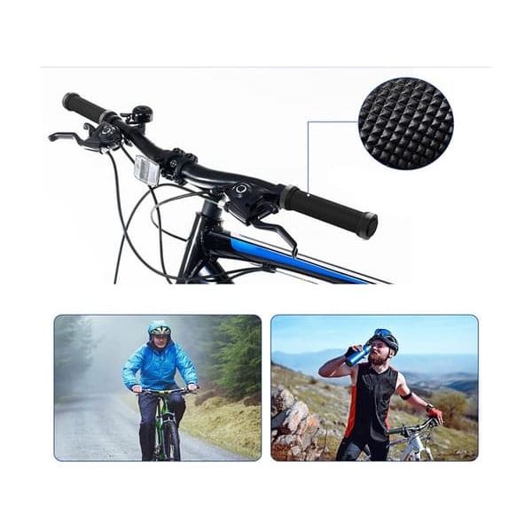 Handtag Cykel / Cykelhandtag - Gummi - 13,3 cm—pa
