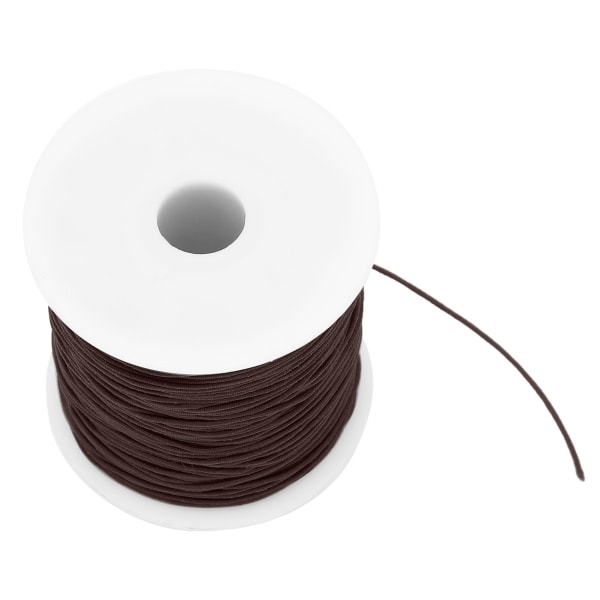 1 mm X 100 m smykkerarmbånd til å lage tau Elastisk trådsnor DIY Perler String Rope Coffee