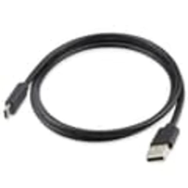 USB till USB-C-kabel - 1 m - Svart