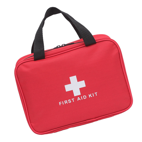 Emergency Bag Lynlåslukning Emergency Medical Taske med bærehåndtag Oxford Cloth Bærbar medicinsk taske til udendørs