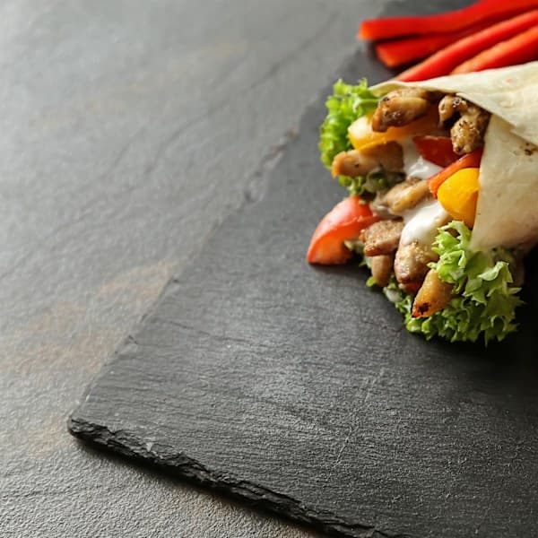 Slate Plate Set 30x10 cm