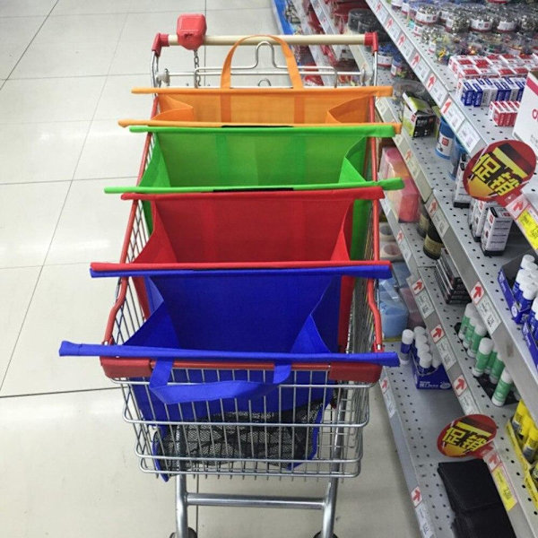 4x Väskor för Shoppingvagn