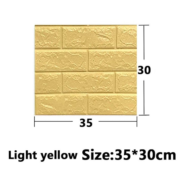 3/5/10 kpl 30*35cm/70*15cm 3D itseliimautuvia seinätarroja Koti- ja taustakuvia Vedenpitävä ja kosteudenkestävä Matches the image 3pcs 70*15cm