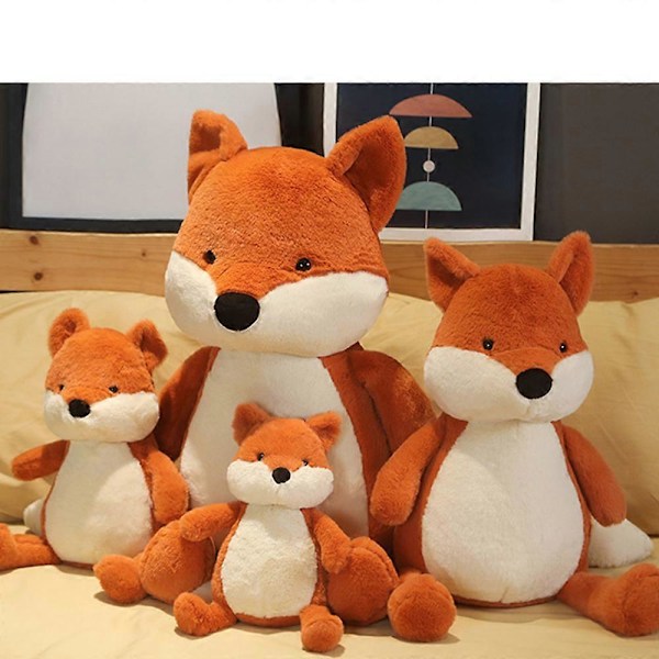 35-90cm Mjuk och Fluffig Räv Plyschleksak Söta Tecknade Djur Räv Gosedjur Dockor Flickvän Alla Hjärtans Dag Present Kawaii Soffa Dekoration Kuddar js 70cm