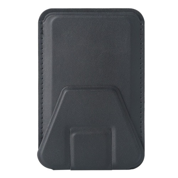 Mag Sikker lommebok med stativ Telefonkortholder SVART MAGNETISK svart Magnetisk-Magnetisk black Magnetic-Magnetic