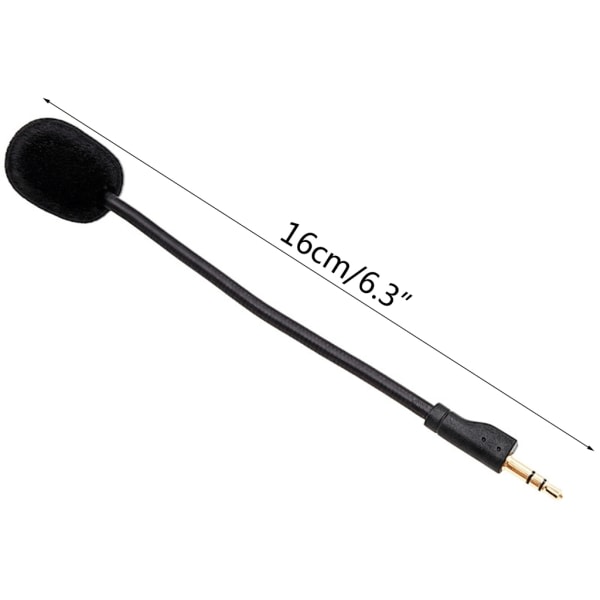Mikrofonudskiftningsmikrofon til Logitech G PRO / G PRO X trådløst gaming-headset, aftagelig mikrofonbom