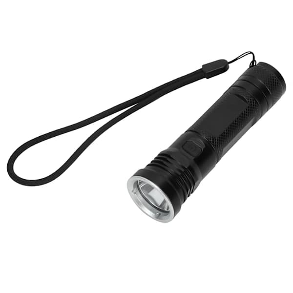 USB-genopladelig aluminiums lommelygte, mini, multi-tilstand