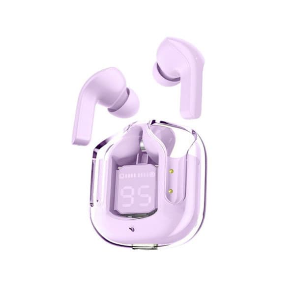 Trådlösa Bluetooth-hörlurar ROSA rosa