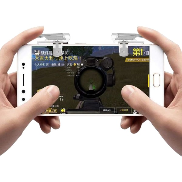 PUBG Mobile Phone Game Controller Triggers, L1R1 Cell Phone Contr