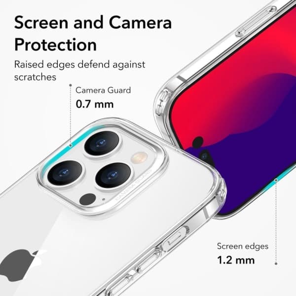 ESR iPhone 14 Pro Deksel Project Zero Transparent