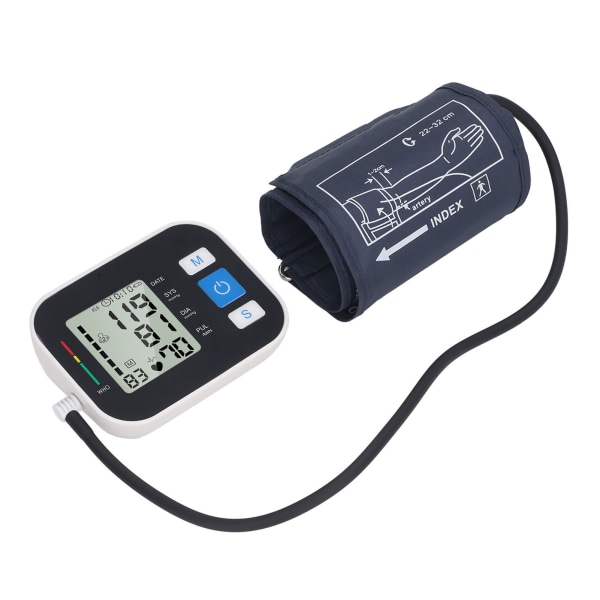 Digital blodtryksmåler High Definition Intelligent Voice Broadcasting Arm BP Monitor