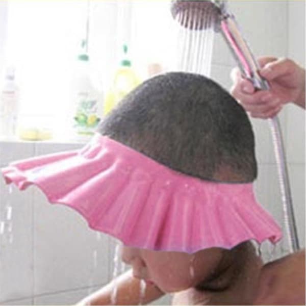 Pink barn badehætte badehætter til børn - Gummiand gave