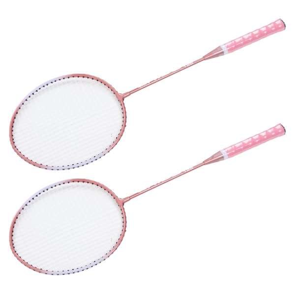 Badmintonketchere Pink Professionelle Separate Badmintonketchere i jernlegering til begyndere Studenteruddannelse