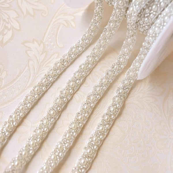 Slips Trim Pärlor Strass Inlägg