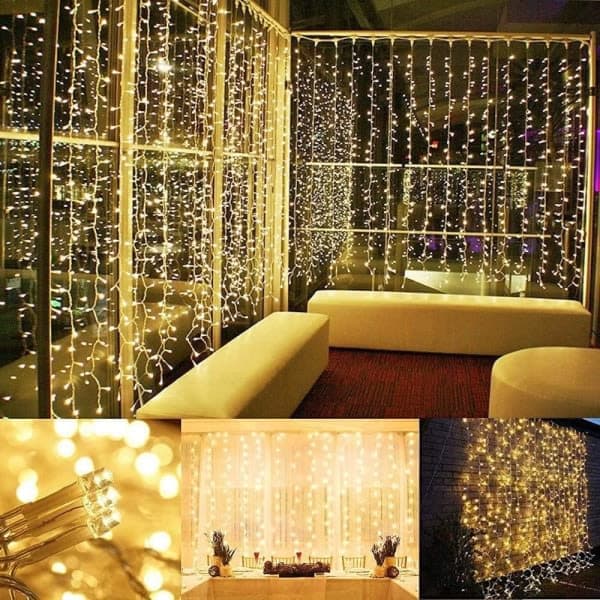 200 LED-lys, 23 m lang eventyrlysbane, egnet for e（PA）