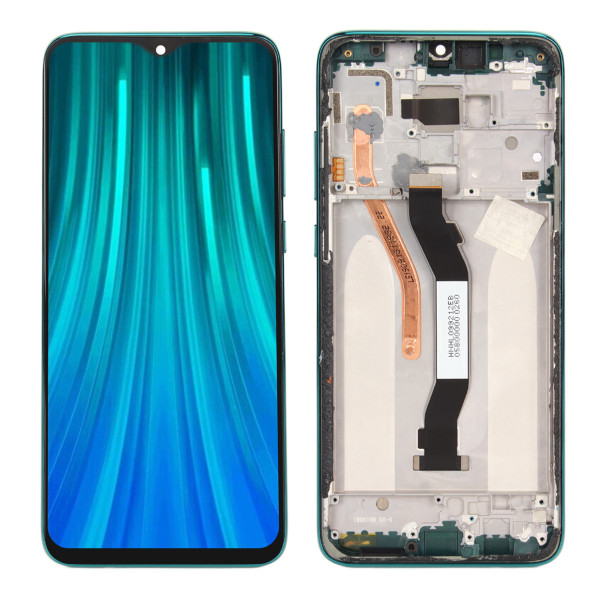 6,53 tums LCD-skärm LCD-skärm Byte av pekskärm för Xiaomi Redmi Note 8 Pro M1906G7I M1906G7G Ice Jade
