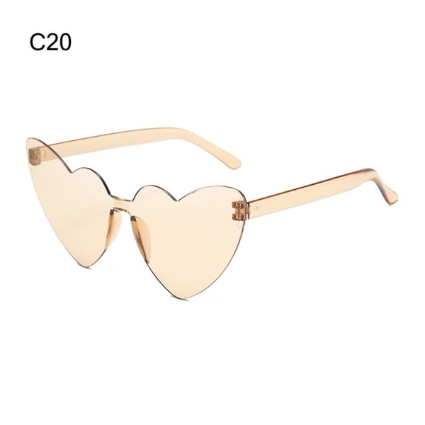Hjerteformede solbriller Hjertesolbriller C20 C20 C20 C20