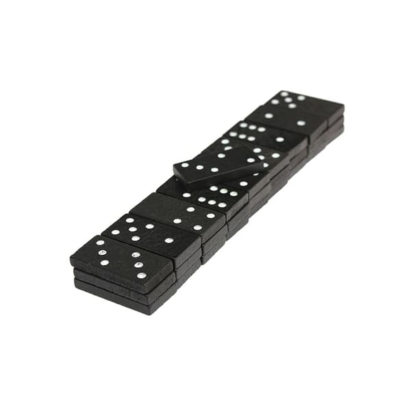 Dominospel / Domino i låda – Trä—pa