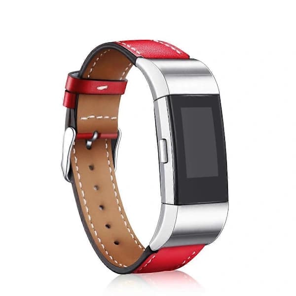 Ekte lærreim for Fitbit Charge 2, erstatningsreim