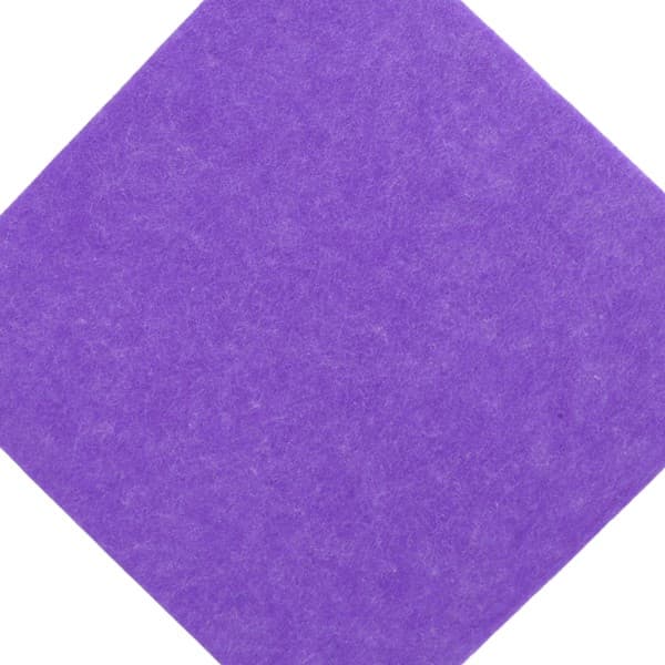 6 stk. Akustikabsorberende Paneler Fortykket Reducerer Efterklang Lydisolerende Vattering Absorber (Lilla)