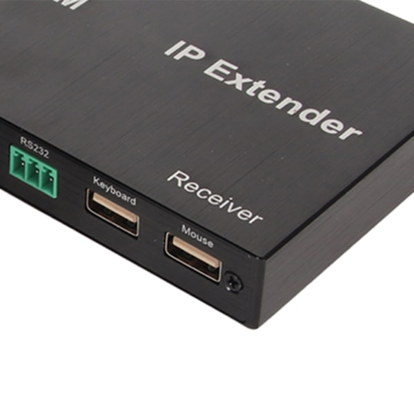 KVM USB Extender 4K At 60Hz HD Multimedia Interface 2.0 Over CAT6 CAT7 Extender hiirinäppäimistölle 100?240V 656ft EU Plug