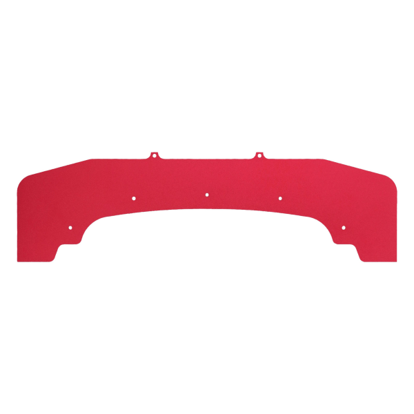 RC bilkofanger aluminiumslegering Delikat slidstyrke forreste kofanger til ARRMA 1/7 1/8 310mm Rød
