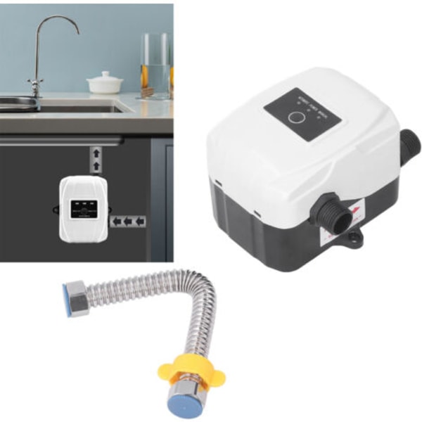 Trykkforsterkerpumpe 180W for solfanger varmtvannsbereder DC24V AC100-240V trykkpumpe--.pa